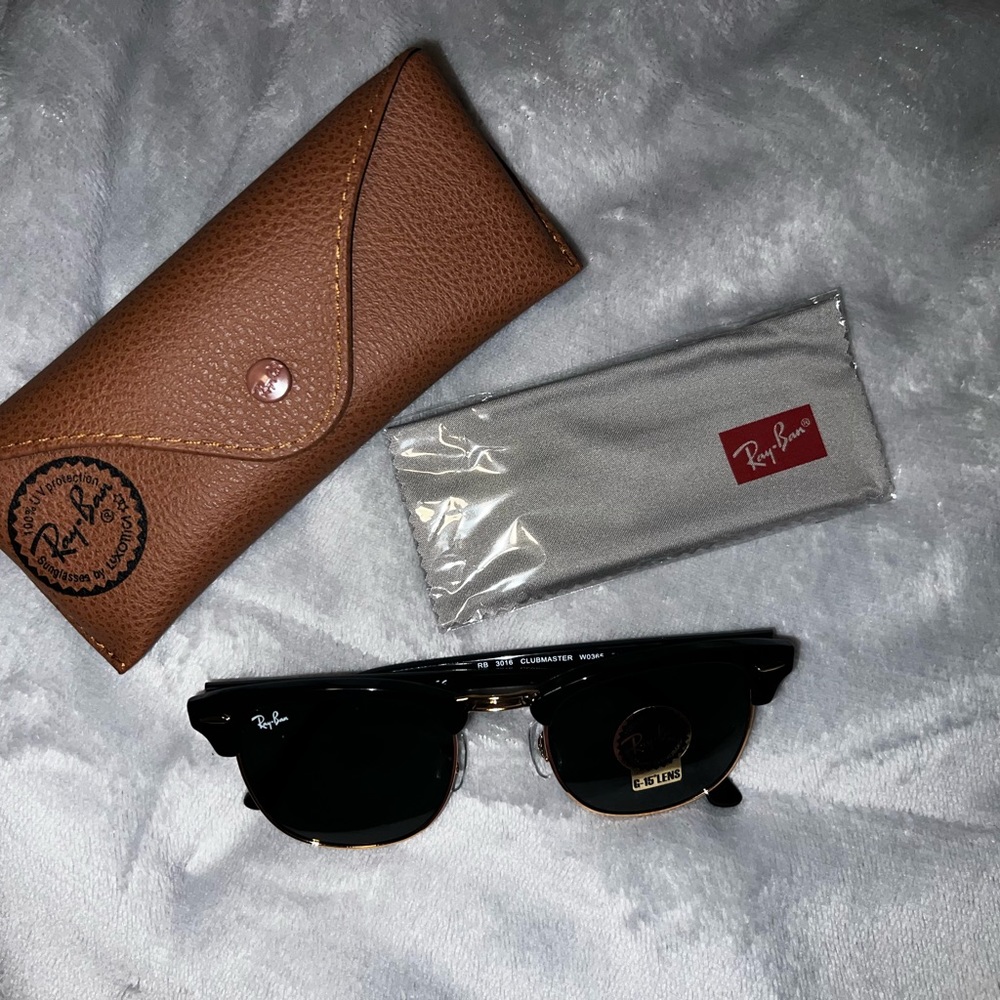 RayBan New Unisex Clubmaster Sunglasses